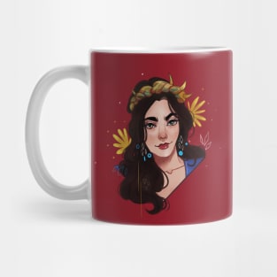 Woman with Crown of Thorns Mug